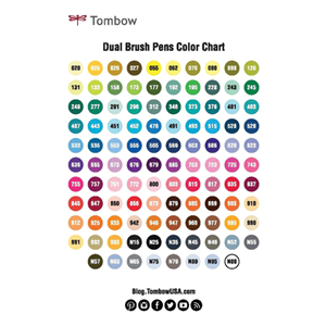 Tombow Dual Brush Marker Pens
