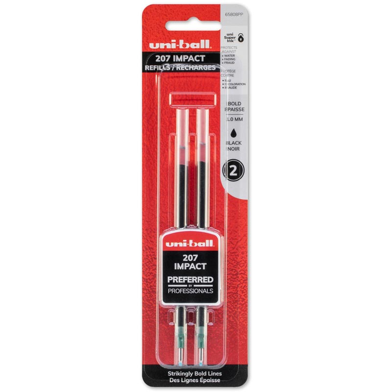 Uni-Ball 207 Impact Gel Pen Refills 2PK (SKU 1061016969) Uni-Ball 207 Impact Gel Pen Refills 2PK (SKU 1061016969)