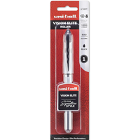 Uni-Ball Vision Elite Rollerball Black Bold Point Pen 1PK