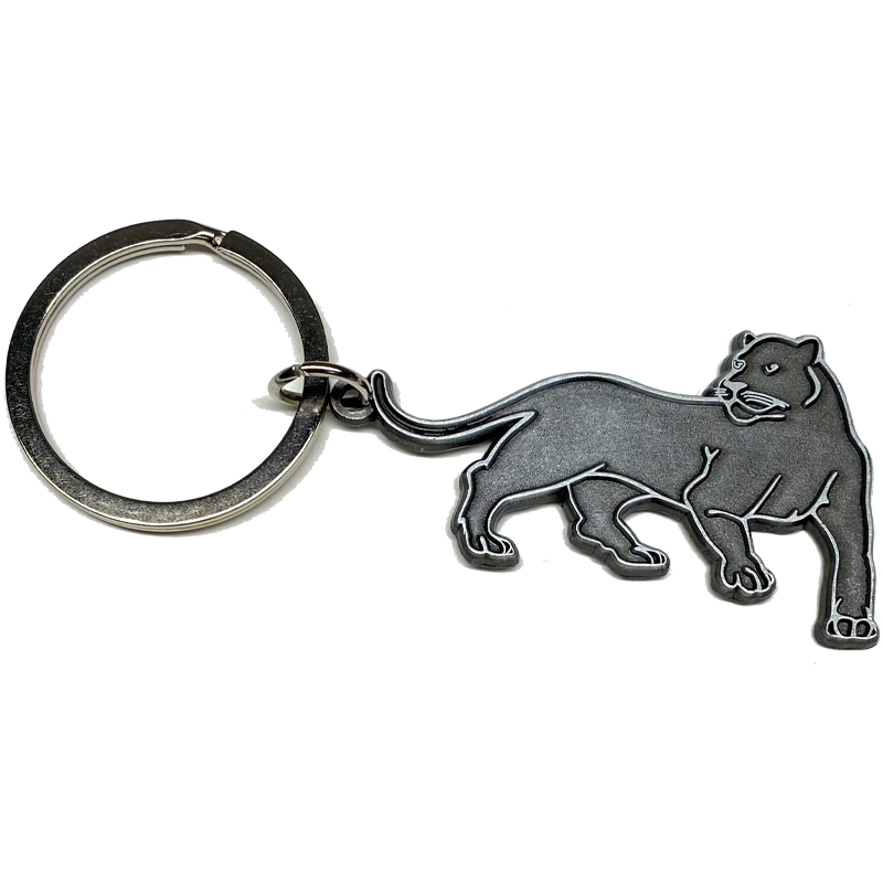 Keychain Jaguar Mascot Silver (SKU 1058187286)
