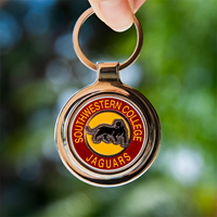 Spirit SWC Jag Round Metal Keychain