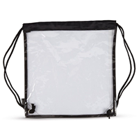 Stadium Bag Cinch Pack - Clear 12x12in